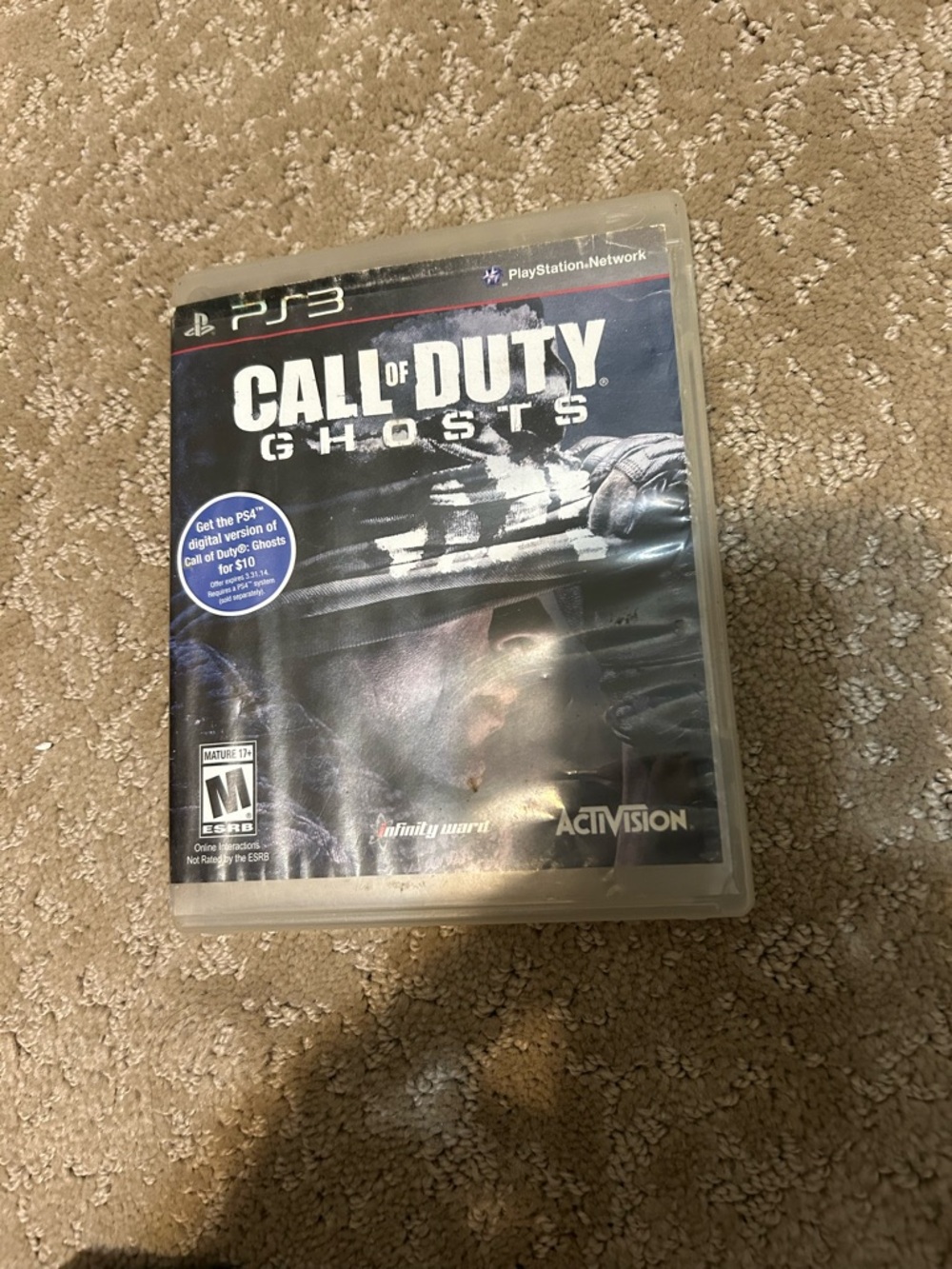 Call of Duty Ghosts Playstation 3 PS3  Console - Preowned RPG Gaming